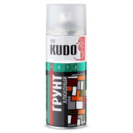 Грунт KUDO универс. алкидный серый (520 мл) КU-2001