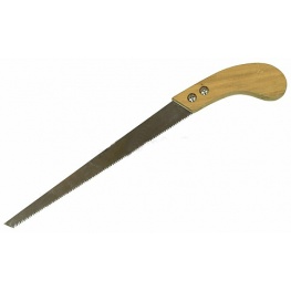 Ножовка садовая серповидная с дерев.ручкой 330 мм